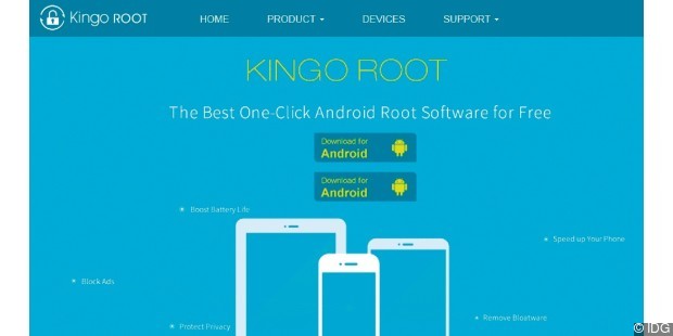 With the one-click solution King Root you become a super user on many Android devices, including the Samsung Galaxy Note 3 and the Sony Xperia ZL.