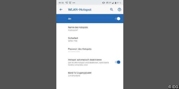 Android 9 offers numerous options for configuring the WLAN.