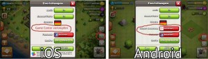 Clash of Clans Linking - Step 1