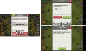 Clash of Clans Linking - Step 3