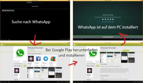 Step 2 Install WhatsApp in the BlueStacks Player on the PC