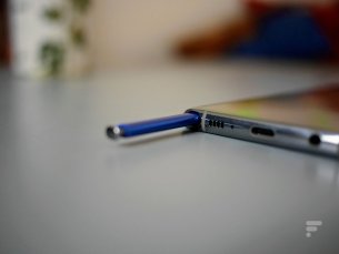 The stylus location of the Samsung Galaxy Note 10 Lite