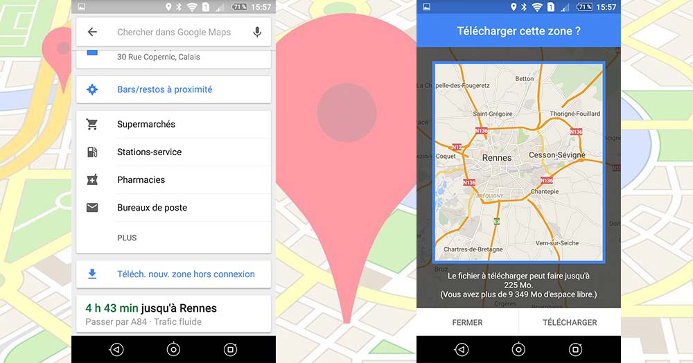 google maps gps search