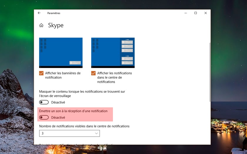 Windows 10 How to turn off sound notifications