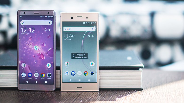 AndroidPIT sony xperia xz2 vs xz1 front u5d