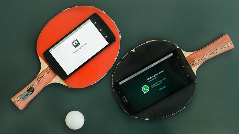 Androidpit Whatsapp vs threema