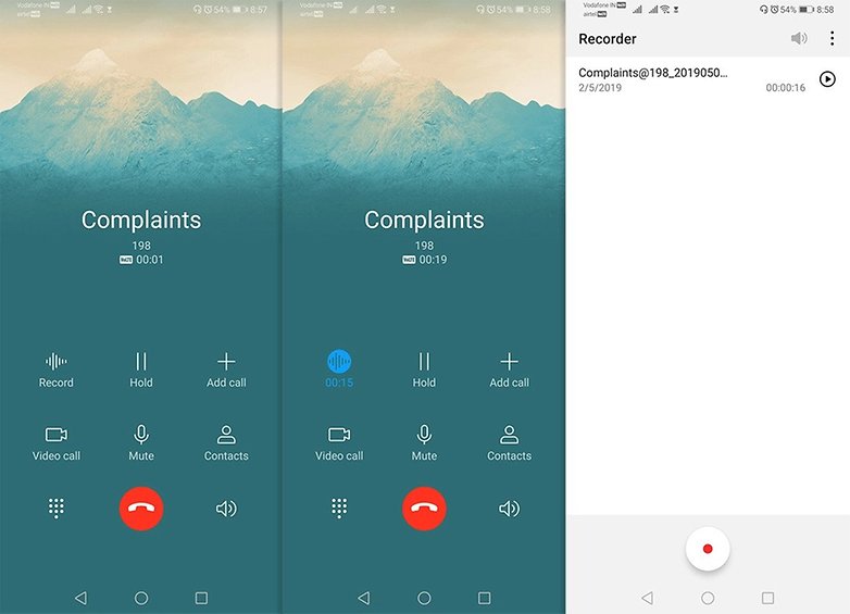 Huawei call recorder