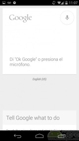 activate ok google moto g english us