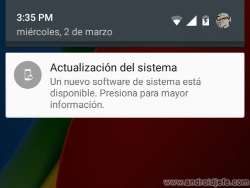 update ota android notification