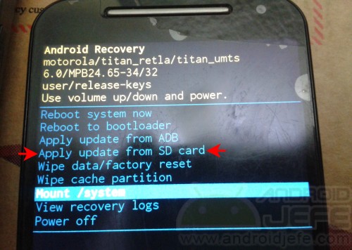 ota update android recovery