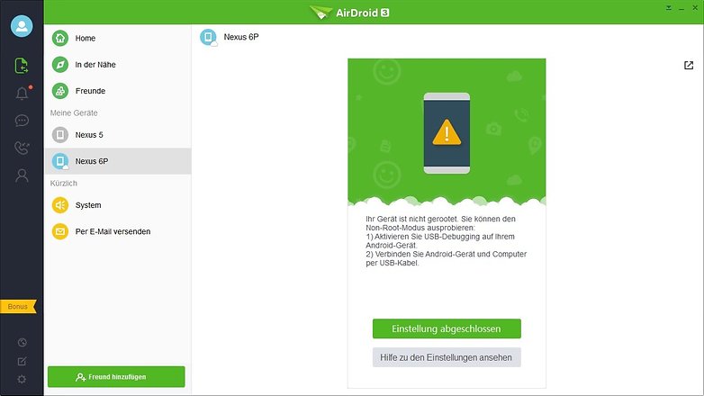 airdroid device airmirror de