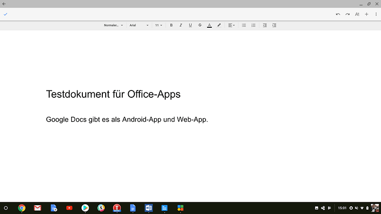 android office google docs