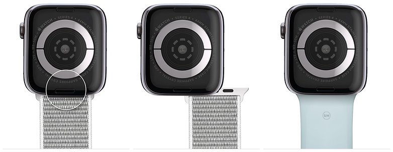 apple watch series4 change band