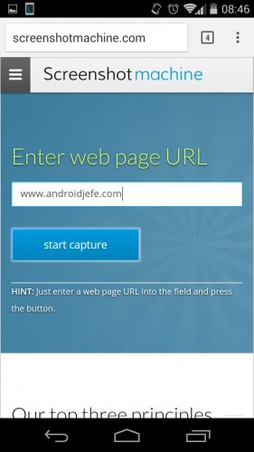 capture full web page