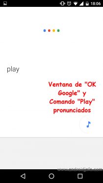 commands voice control app youtube command play