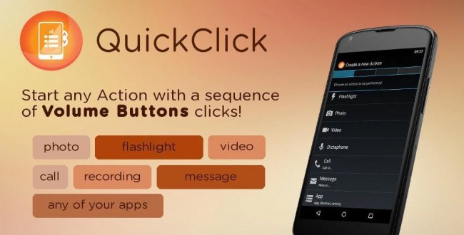 control music buttons volume quickclick