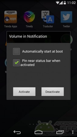 control volume damaged buttons volume in notification