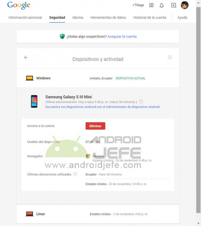 Remove UNLINK Android devices from Google account - HowAndroidHelp.com