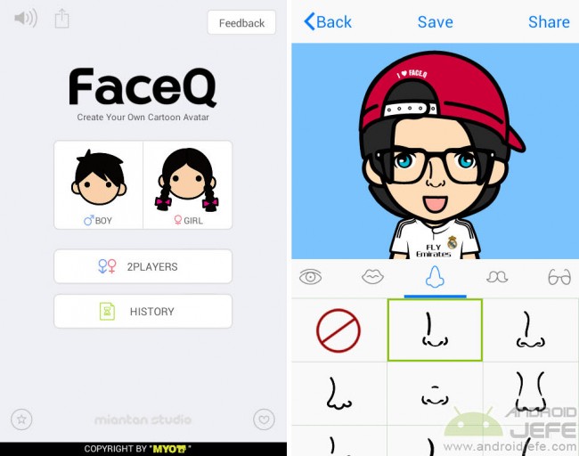 faceq how to use