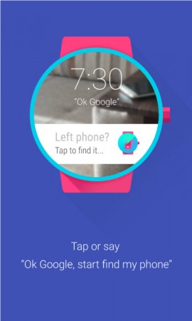 find my phone android wear search