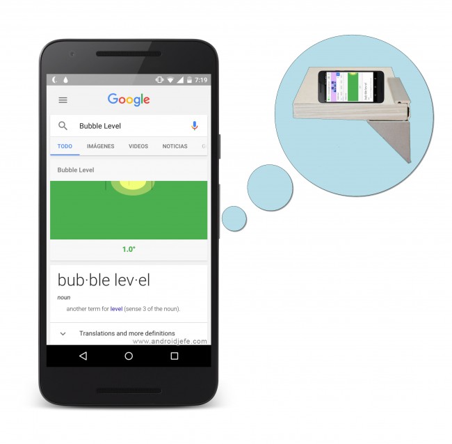 google bubble level online for mobile