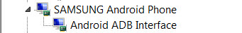 install android drivers check adb samsung