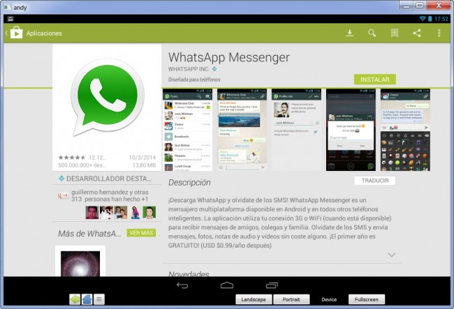 install whatsapp