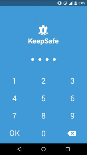 keepsafe recover trash without upgrading