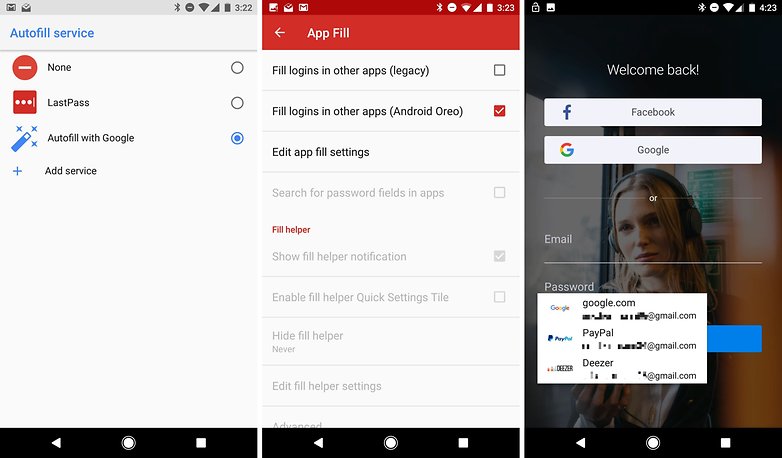 lastpass autofill android oreo