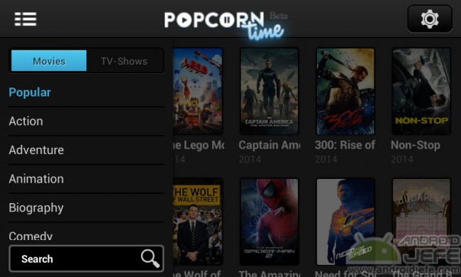 popcorn time movies