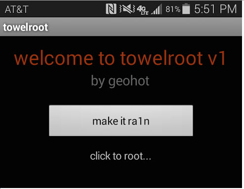 Towel Root by GeoHot