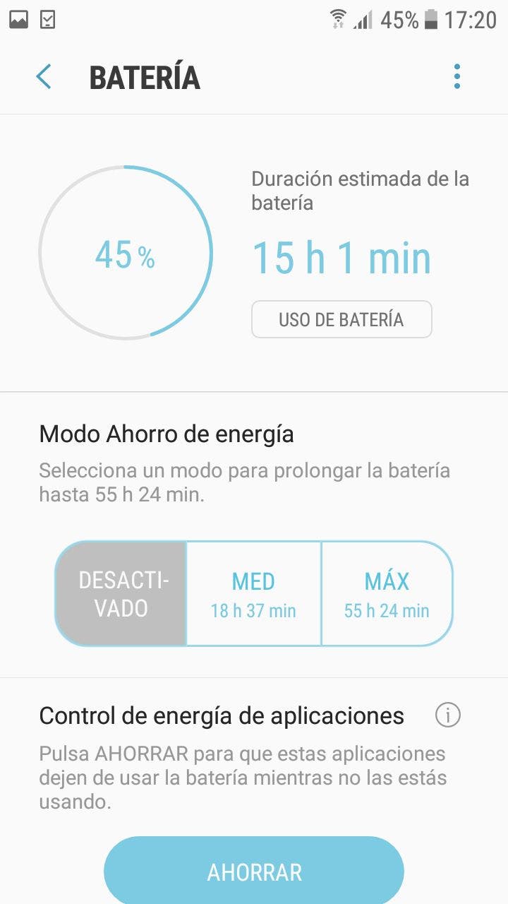disable fast charging on Samsung
