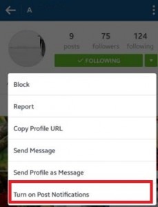 How to enable Instagram push notifications on Android