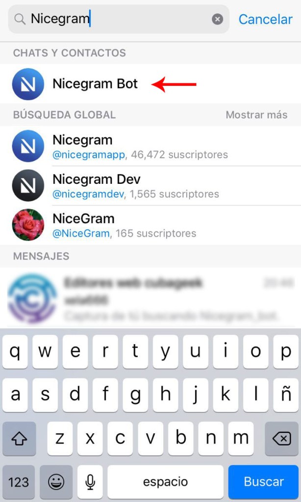Bot nicegram ▶ Telegram: