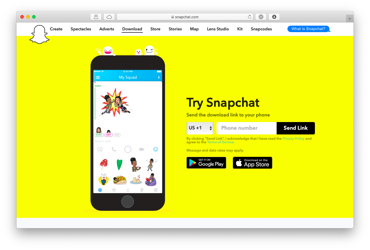 download snapchat for mac