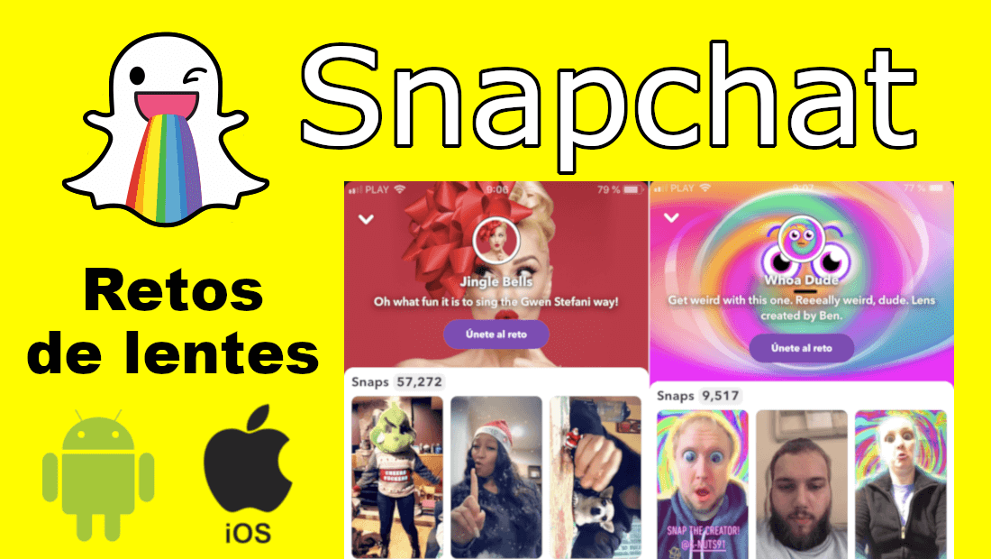 how to use Snapchat filter challenges on Android and iOS