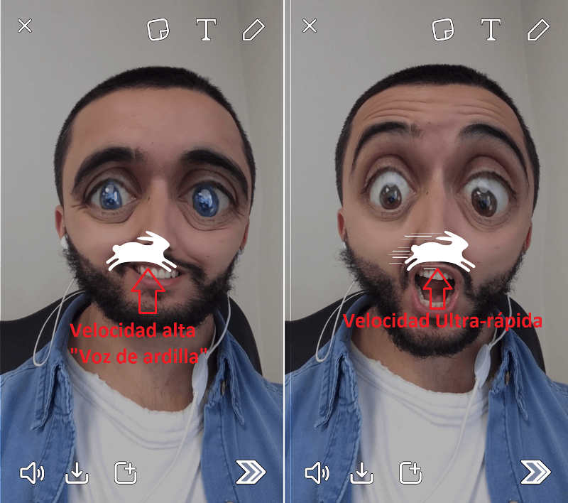 How to change the voice of videos posted on Snapchat
