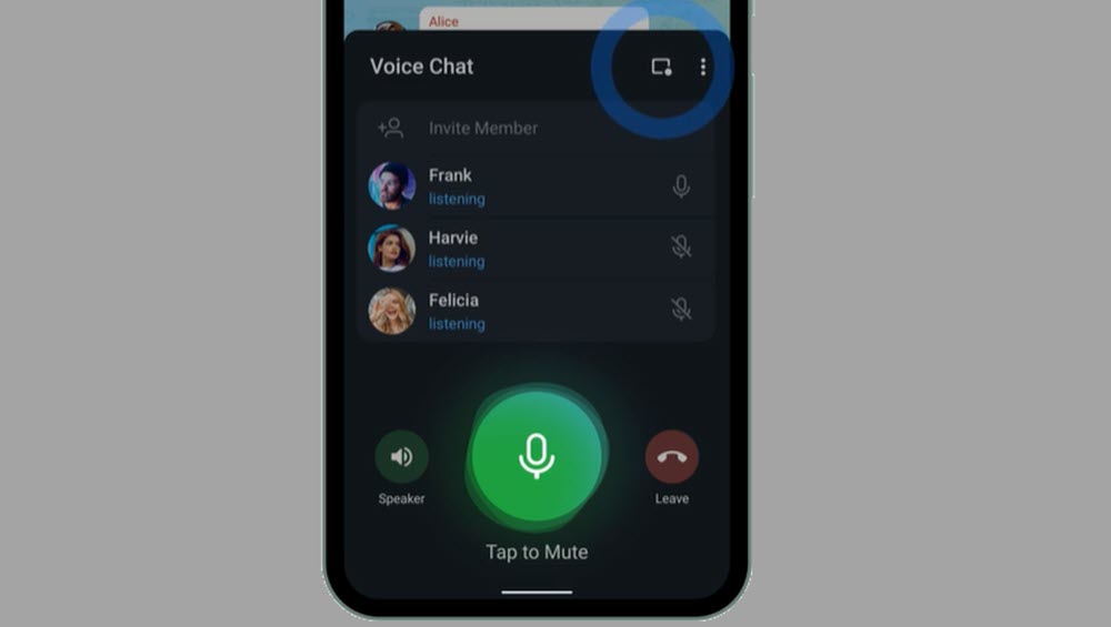 This is how the new voice chats work in Telegram 1