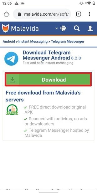 Download Telegram from Malavida