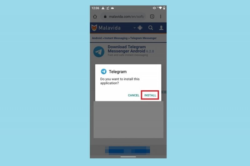 How to install and uninstall Telegram