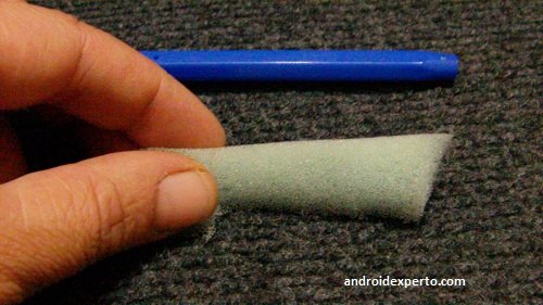 Foam to insert in our pencil