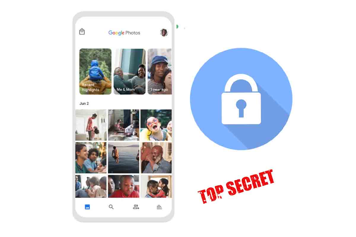 How to create a private folder in Google Photos