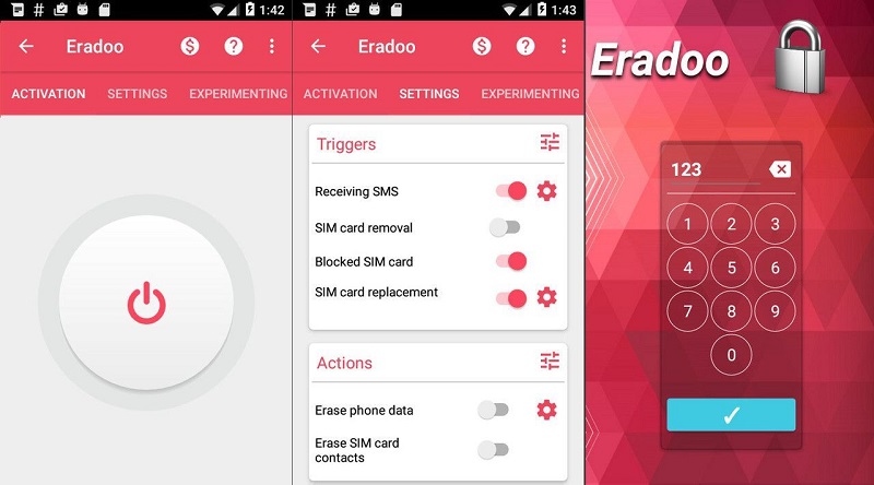 Eradoo app for Android