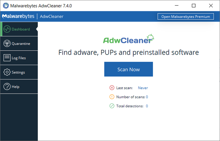AdwCleaner utility for PC