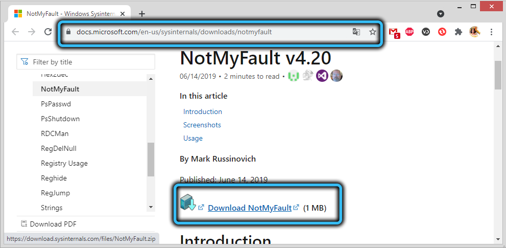 Download Not My Fault