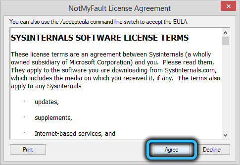 Not My Fault License Agreement