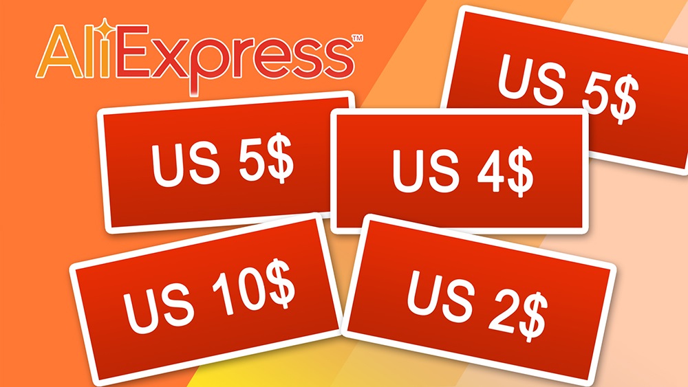 Coupons on AliExpress