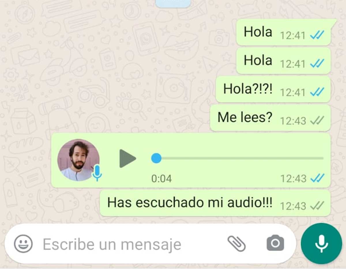 How to mention a person and how to mention a message on WhatsApp