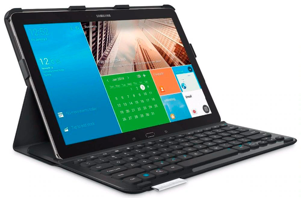 Keyboard with tablet