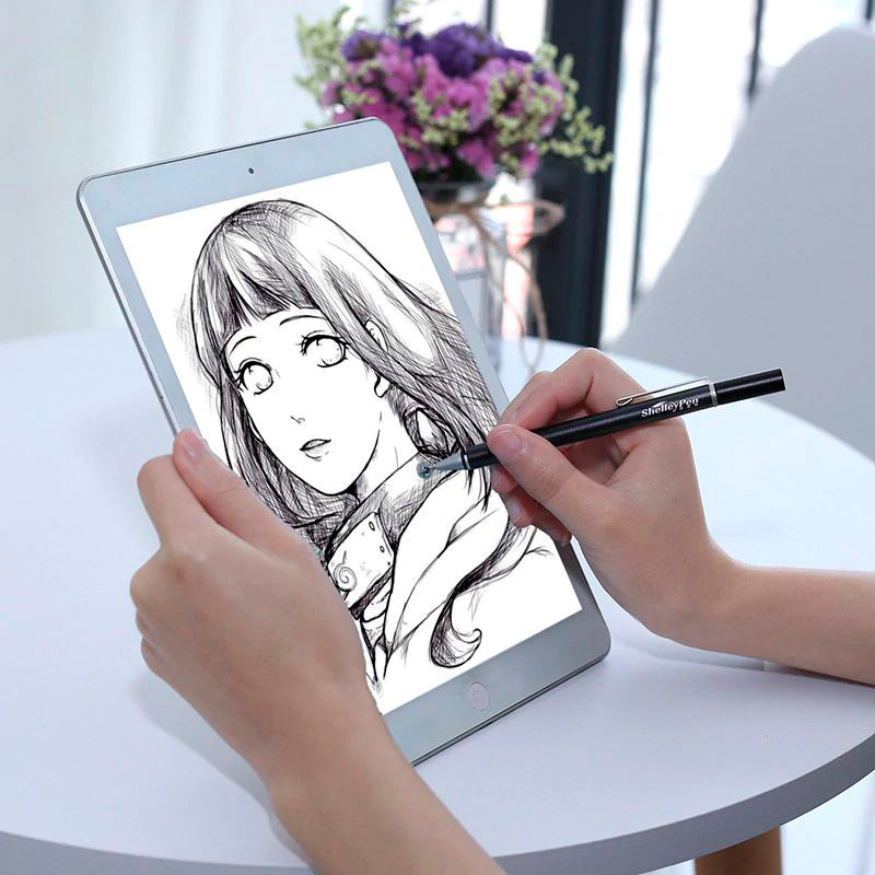 Drawing on a tablet
